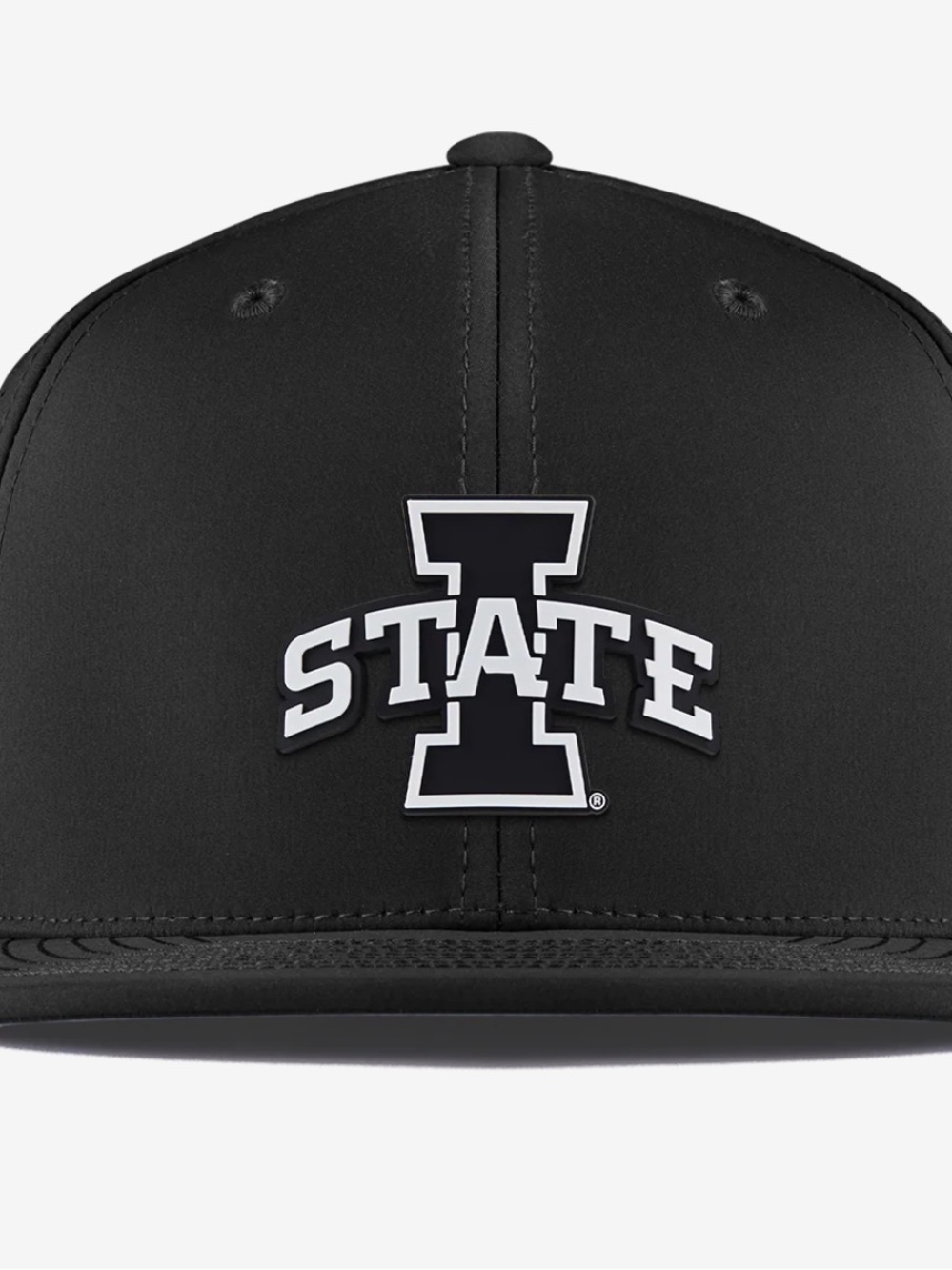 USED IOWA STATE New Era Black 9FIFTY Snapback Hat Interior